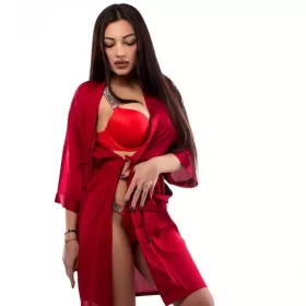 Szlafrok Victoria's Secret w pudełko oraz torebkę VS