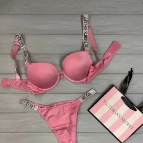 Bieliznę Victoria Secret Stanik i Majtki Komplet