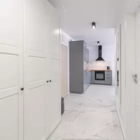 Apartament Pudrowy  6 osobowy,z miejscem parkingowym w garażu. Wczasy