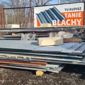Blacha na ogrodzenie, DACH i inne - 2 gatunek - POWLEKANA
