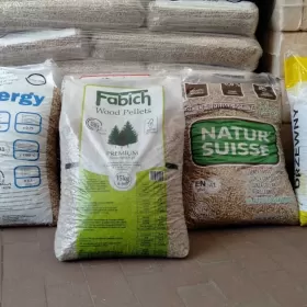 Pellet Drzewny FABICH A1 Din Plus Jasny Iglasty.Dostępny.