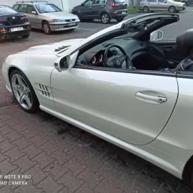 Mercedes SL350 R230 kolor biała perła  LIFT , Salon PL możliwa zamiana