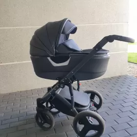 Wózek dziecięcy wielofunkcyjny Coto Baby Quara Dark Grey 3w1