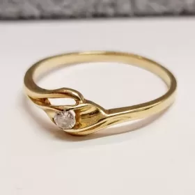 Złoty pierścionek pr 585 14K