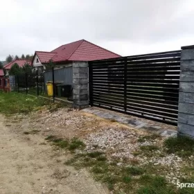 Brama przesuwna,Palisadowa Ocynk+ral