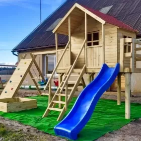 JESIENNA Zimowa promocja .Masywny plac zabaw ,kantowki 9x9