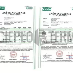 UNIEKO 11 kW Kotły węglowe piec, kocioł 5 KLASA - ECODESIGN