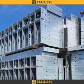 Szalunki ścienne typu Rasto Zestaw płyt 150m2 z Gwarancją