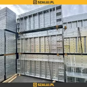 Szalunki ścienne typu Rasto Zestaw płyt 150m2 z Gwarancją