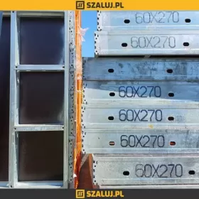 Szalunki ścienne typu Rasto Zestaw płyt 150m2 z Gwarancją