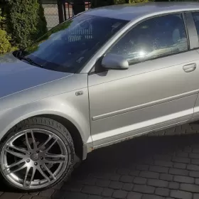 Audi A3, 2.0 Benzyna, S-line,czarna podsufitka