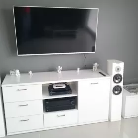 Kolumny HiFI  Quadral Signo Avangarde Biały Lakier Fortepianowy.