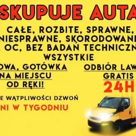 Skup Aut Śląsk Bytom Tarnowskie Góry Zabrze Chorzów Złomowanie Laweta