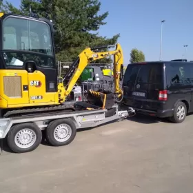 Minikoparka roboty ziemne, przyłącza wykopy pod fundamenty, instalacje