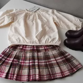 Zara zestaw wiosenny dla dziewczynki 5 sztuk roz. 98 i 104