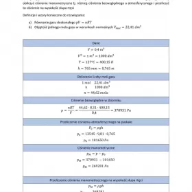 Inżynieria procesowa termodynamika technologia chemiczna korepetycje