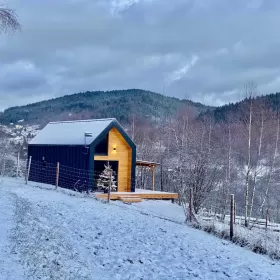 Nocleg, nowy domek w górach, WYSOKI STANDARD, sauna, taras, BESKIDY
