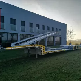 2 Osiowa Naczepa Niskopodwoziowa VEGA MAX TC-240