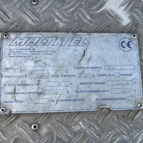 Renault Maxity podnośnik koszowy zwyżka Multitel MX250 DMC 3.5T