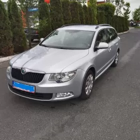 OKAZJA Skoda SuperB kombi srebrna 2013 r 2.0 TDI skrzynia manual 6