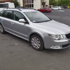 OKAZJA Skoda SuperB kombi srebrna 2013 r 2.0 TDI skrzynia manual 6
