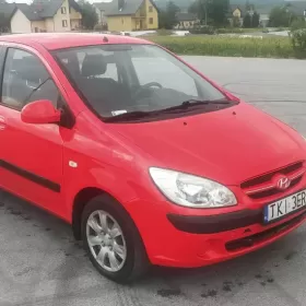 Hyundai Getz 1.1 Ben, 65kM z 2007 roku. Osoba Prywatna.