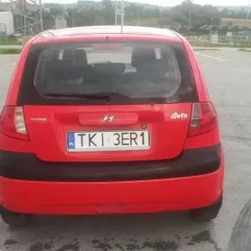 Hyundai Getz 1.1 Ben, 65kM z 2007 roku. Osoba Prywatna.