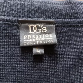 Sweter męski z wełną merino L