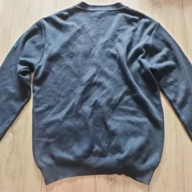 Sweter męski z wełną merino L