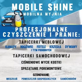 Mobile Shine- czyszczenie i pranie tapicerki meblowej, samochodowej