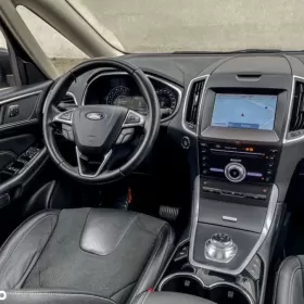 Rodzinny Piękny  Ford Galaxy 2.0 AWD EcoBlue 7 Os. Full Led Navi Radar ACC Kamery