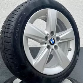 Alufelgi BMW 2 F45 F46 Oryginalne Zimowe 17 NOWE OPONY CONTINENTAL