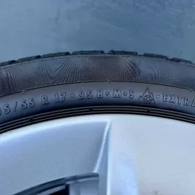 Alufelgi BMW 2 F45 F46 Oryginalne Zimowe 17 NOWE OPONY CONTINENTAL