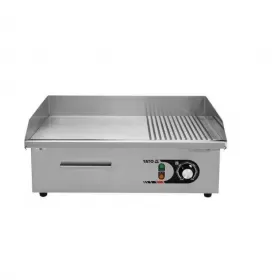 Płyta grillowa , grill elektryczny 2/3 gładka 1/3 ryflowana