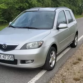 Mazda 2 Core+ 1,4B 80KM 2003r 227 250km zarejestrowany