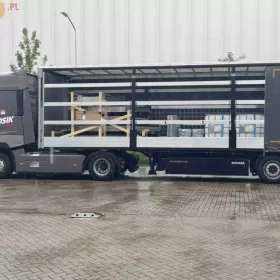 Oferujemy transport towarowy, ciężarowy Tir Plandeka 13.6 Winda ADR