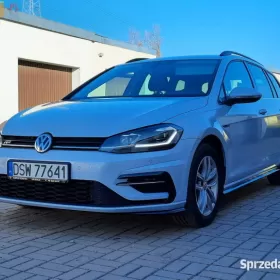 VW Golf R-line mod 2019 salon PL 1wł HIGHLINE przeb 74tys km