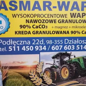 Wapno granulowane magnezowe,węglanowe, kreda