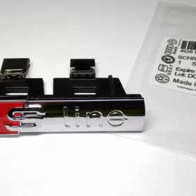 emblematy sline audi mega zestaw grill brelok nakrętki mat i połysk