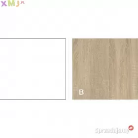 Meblościanka HIT 1 + szafa 180 BIAŁA zestaw DAR