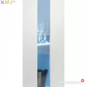 Meblościanka HIT 1 + szafa 180 BIAŁA zestaw DAR