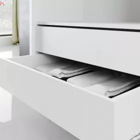 Szafa przesuwna MEBLO 1 200 BIAŁA lustro DARMOWA DOSTAWA