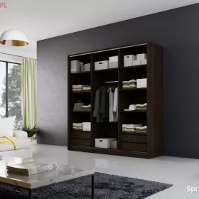 Szafa przesuwna MEBLO 200 WENGE nowa DARMOWA DOSTAWA